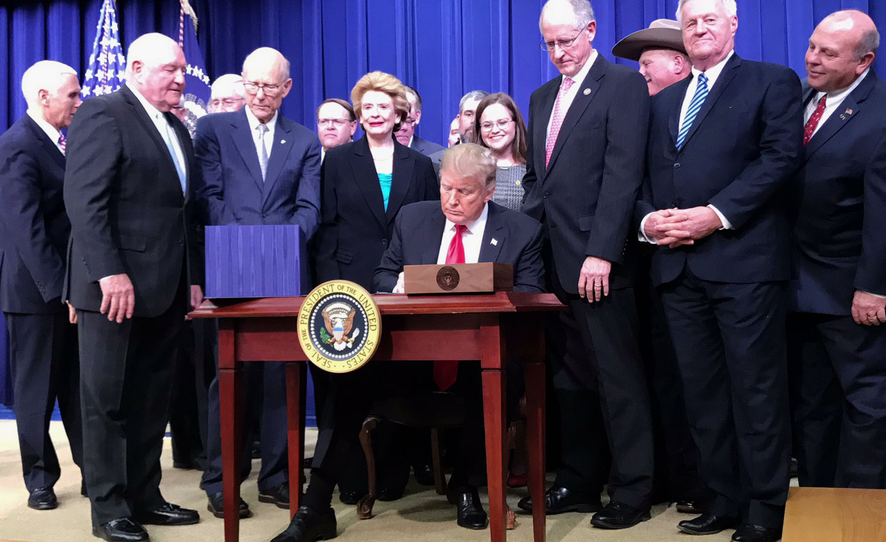 President Trump Signs Farm Bill | AgNewsWire