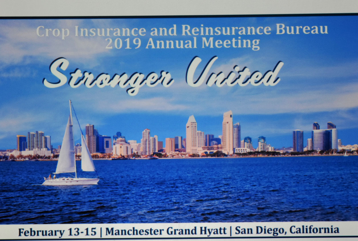 2019 Crop Insurance and Reinsurance Bureau Annual Meeting AgNewsWire